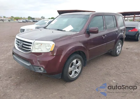 2012 Honda Pilot Ex-L из США, поврежденный, VIN 5FNYF3H59CB040568